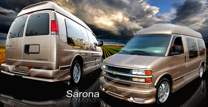 Custom GMC Savana Van  Body Kit (1996 - 2002) - $1190.00 (Part #GM-018-KT)